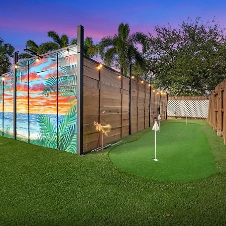 Palms Retreat! Giant Heated Pool-Hottub-Firepit-5Min2Beach-Pets-Ev Chgr Fort Lauderdale Esterno foto