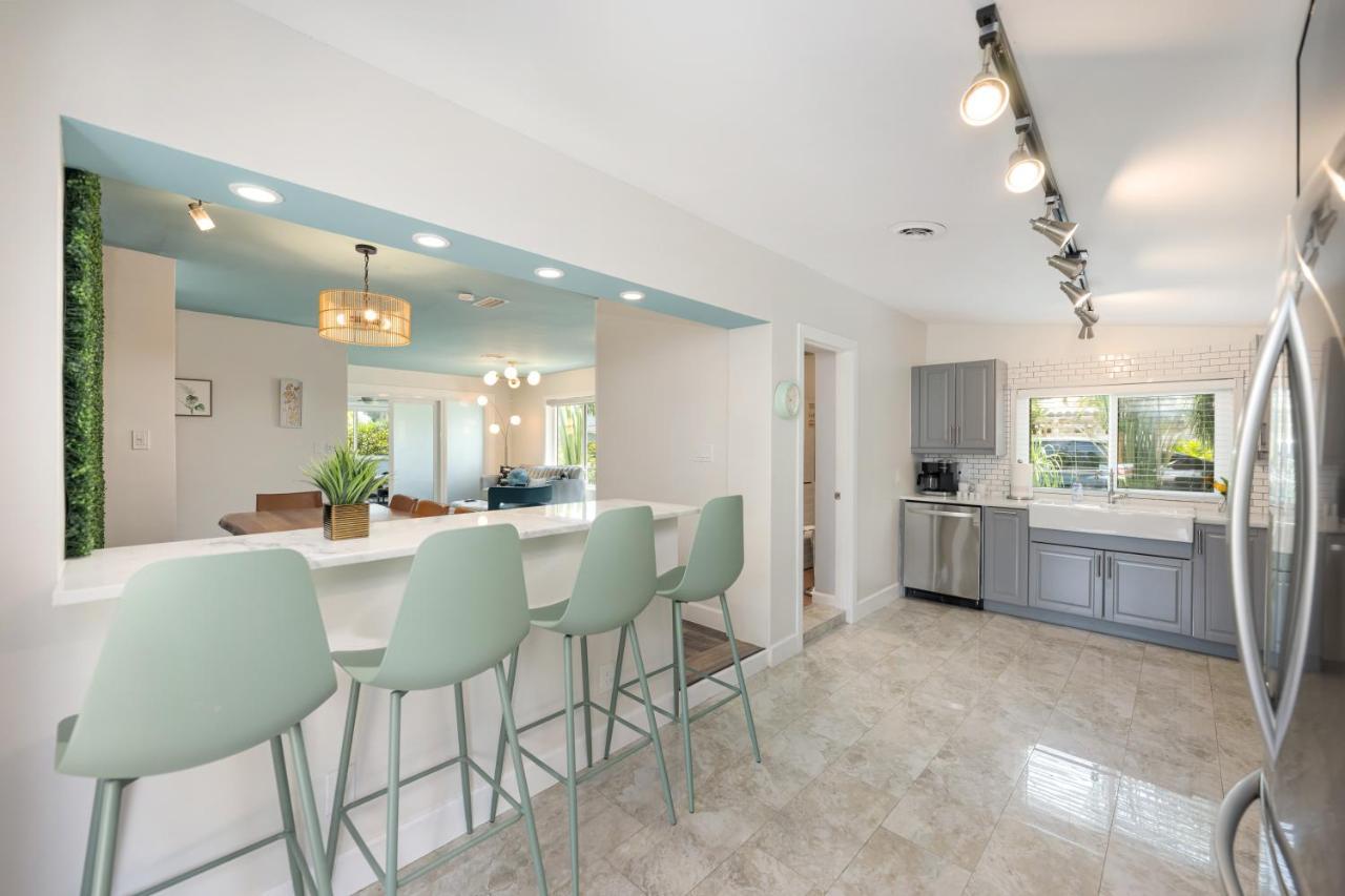 Palms Retreat! Giant Heated Pool-Hottub-Firepit-5Min2Beach-Pets-Ev Chgr Fort Lauderdale Esterno foto