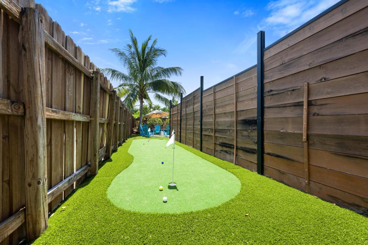 Palms Retreat! Giant Heated Pool-Hottub-Firepit-5Min2Beach-Pets-Ev Chgr Fort Lauderdale Esterno foto