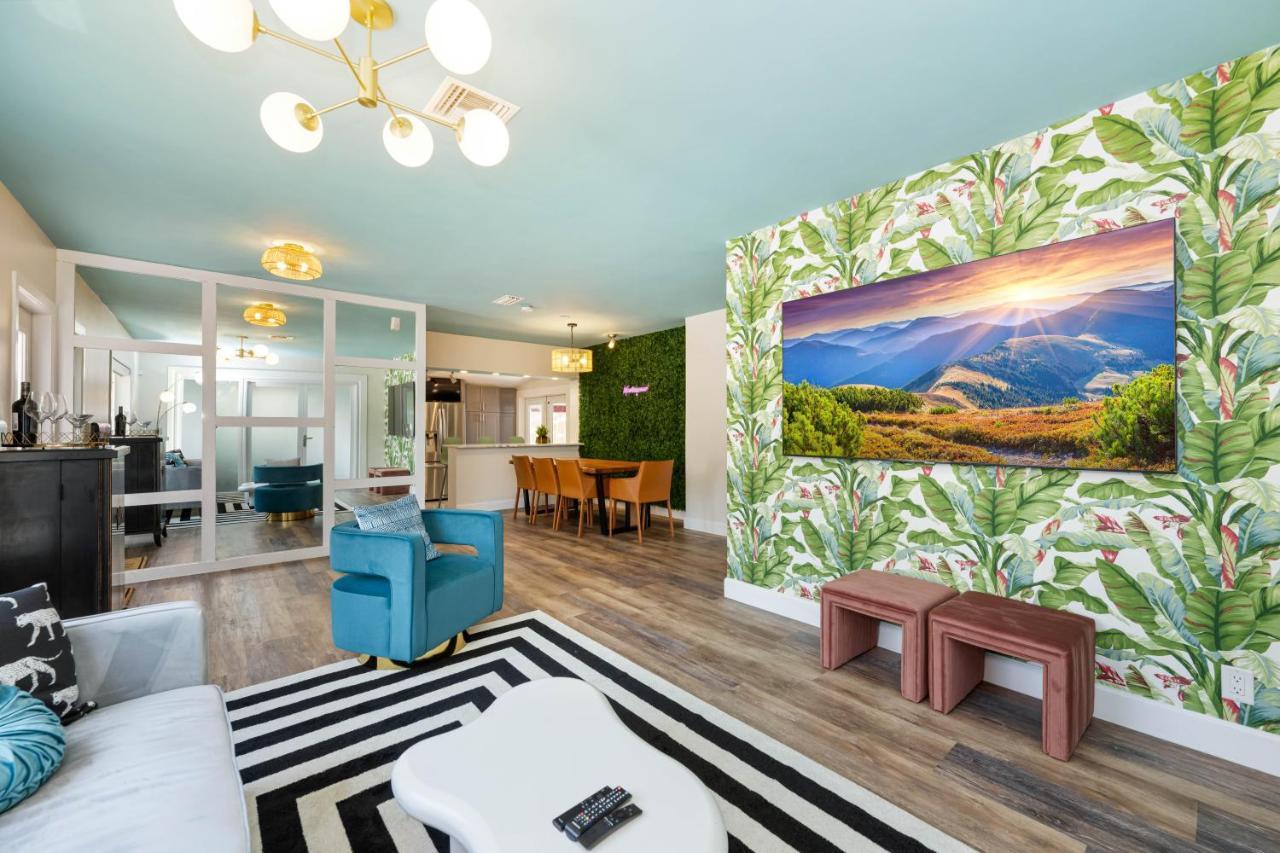 Palms Retreat! Giant Heated Pool-Hottub-Firepit-5Min2Beach-Pets-Ev Chgr Fort Lauderdale Esterno foto