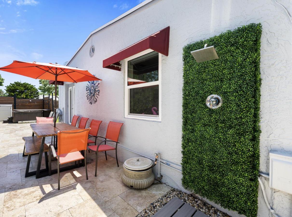 Palms Retreat! Giant Heated Pool-Hottub-Firepit-5Min2Beach-Pets-Ev Chgr Fort Lauderdale Esterno foto