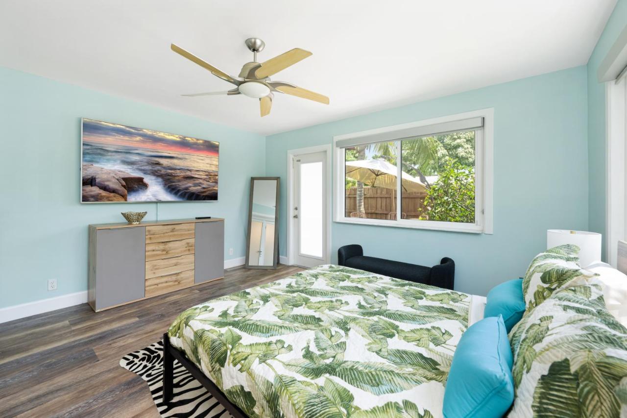 Palms Retreat! Giant Heated Pool-Hottub-Firepit-5Min2Beach-Pets-Ev Chgr Fort Lauderdale Esterno foto